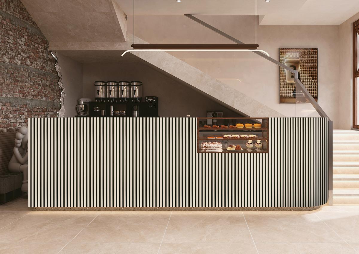 Akustikpaneel Graz1; L: 120 cm Kaschmir/Schwarz - Kaschmir, MODERN, Holzwerkstoff/Kunststoff (120/60/0,09cm)