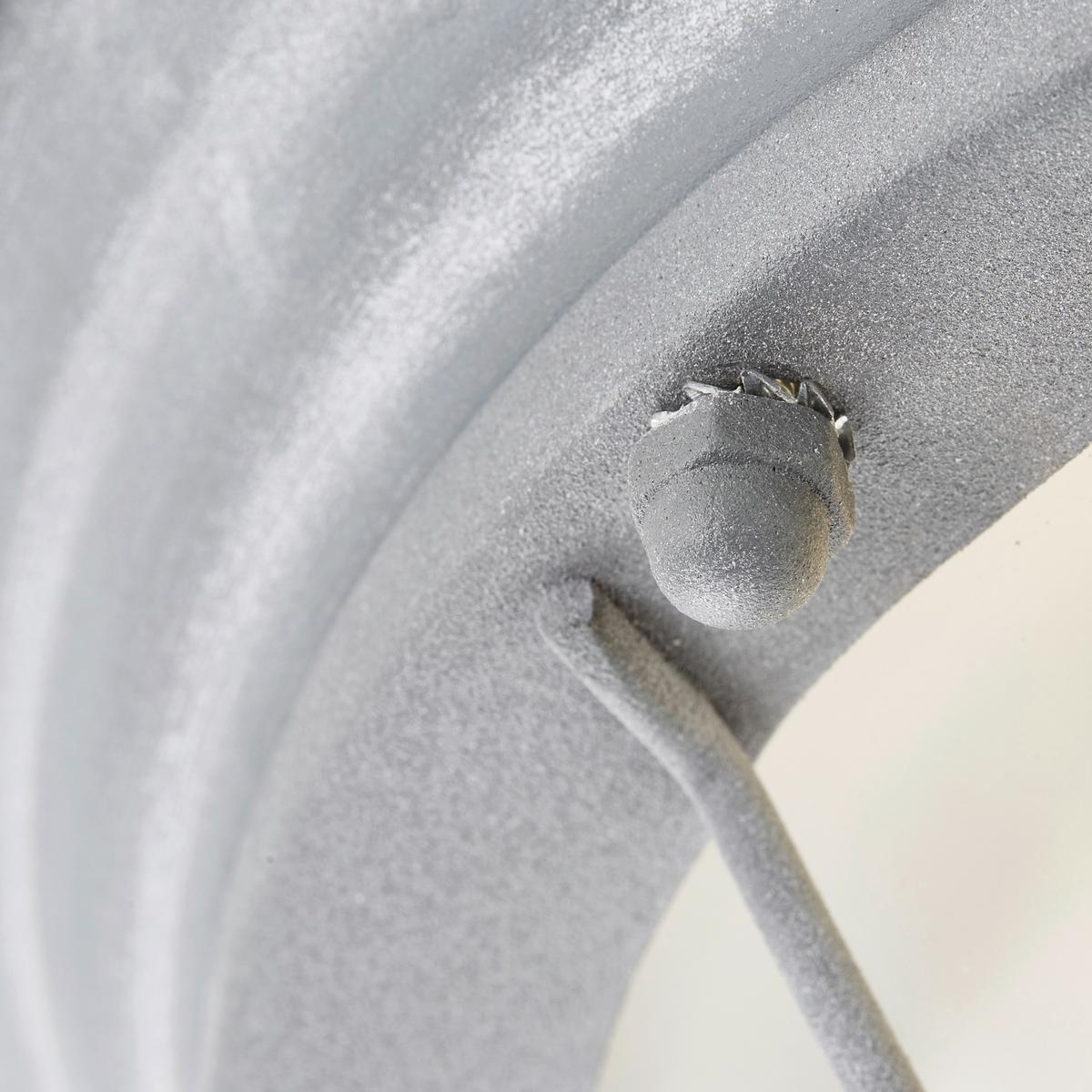 Deckenleuchte Typhoon Ø 29 cm 1-Flammig Industrial-Style - Grau, KONVENTIONELL, Glas/Metall (29/10cm) - Brilliant