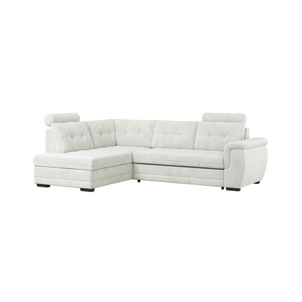 Ecksofa mit Schlaffunktion Falco new Creme 183x251 cm