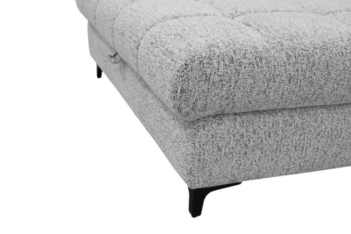 Sedačka SANTORINI, levá, šedá - Moderní (193/291cm) - Premium Living