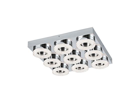 LED-Deckenleuchte Fradelo - Klar/Chromfarben, MODERN, Glas/Kunststoff (44/44/7cm) LED-Deckenleuchte Fradelo - Klar/Chromfarben, MODERN, Glas/Kunststoff (44/44/7cm)