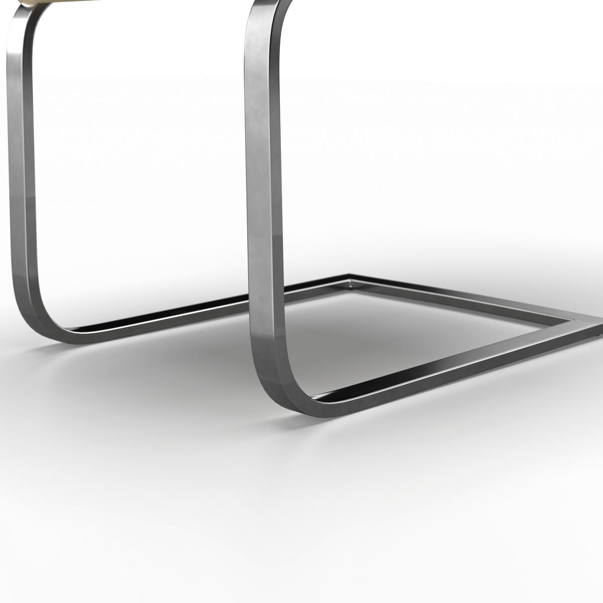 Stolička s pružným podnožím NUBIA - sivá/farba duba, Modern, kov/drevo (44/90/59cm) - Bessagi Home