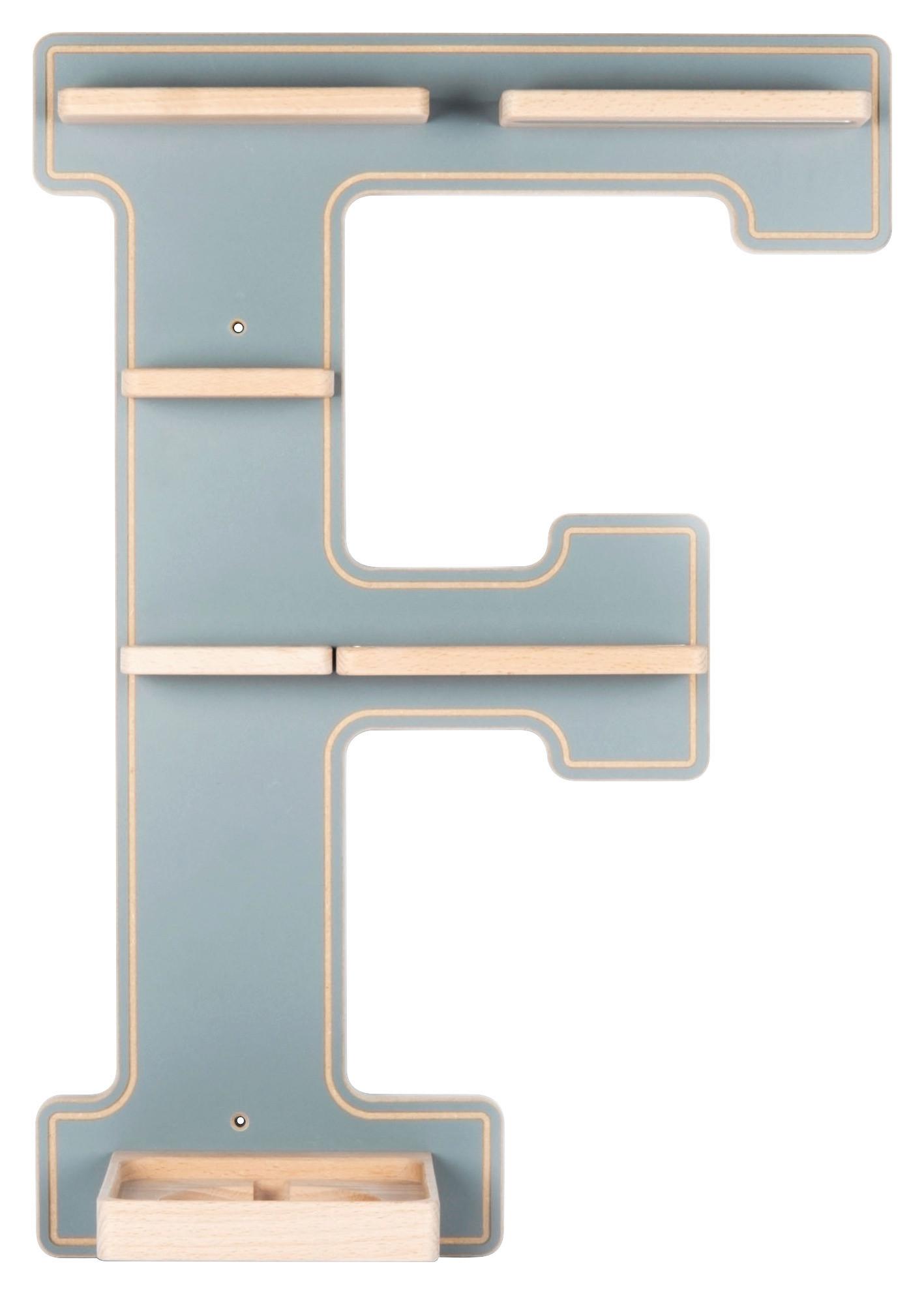 Kinderregal Boarti Grau B: 38 Cm - Grau, MODERN, Holzwerkstoff (38/54/19cm) - MID.YOU