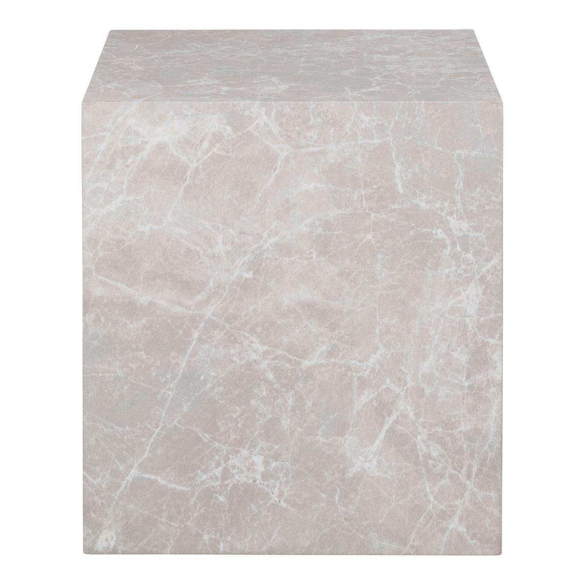 Beistelltisch Prague Greige B: 40 cm - Greige, Basics, Holzwerkstoff (40/40/45cm)