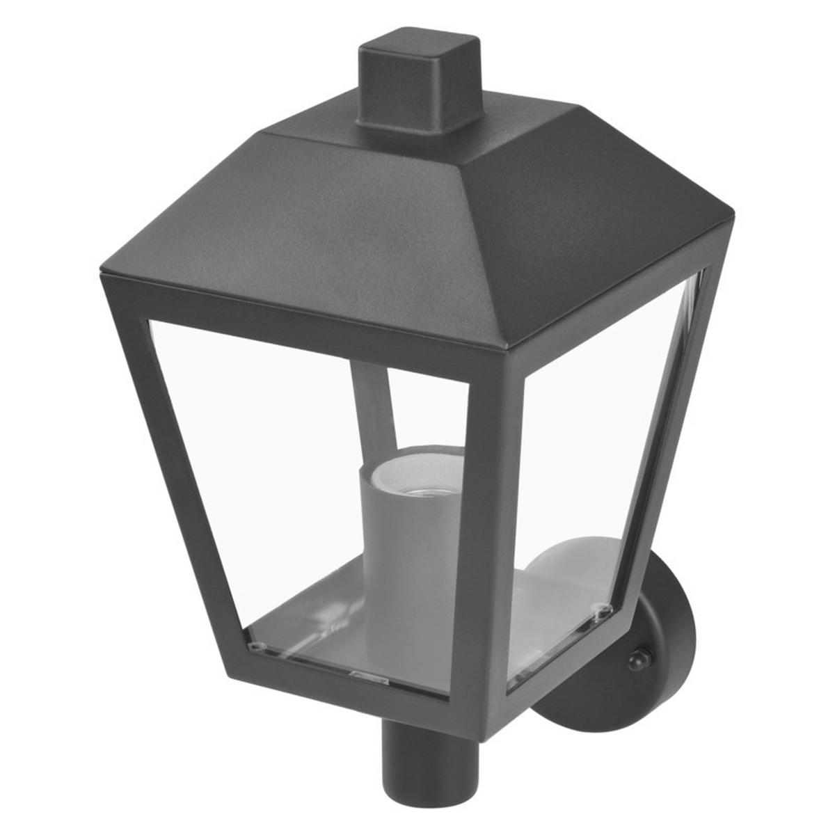 VONKAJŠIE LED SVIETIDLO ADENIA - čierna, Modern, kov/plast