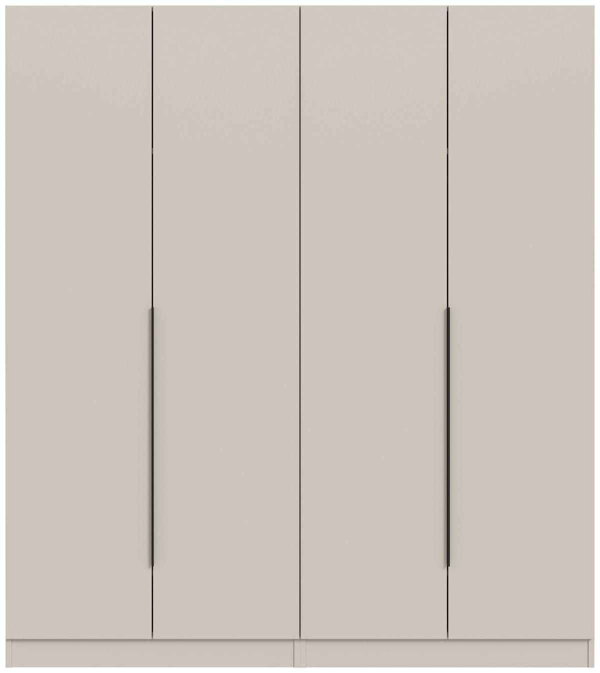 DREHTÜRENSCHRANK Kopenhagen Kaschmir B: 160cm - Kaschmir, MODERN, Holzwerkstoff (160/181/52cm) - Livetastic