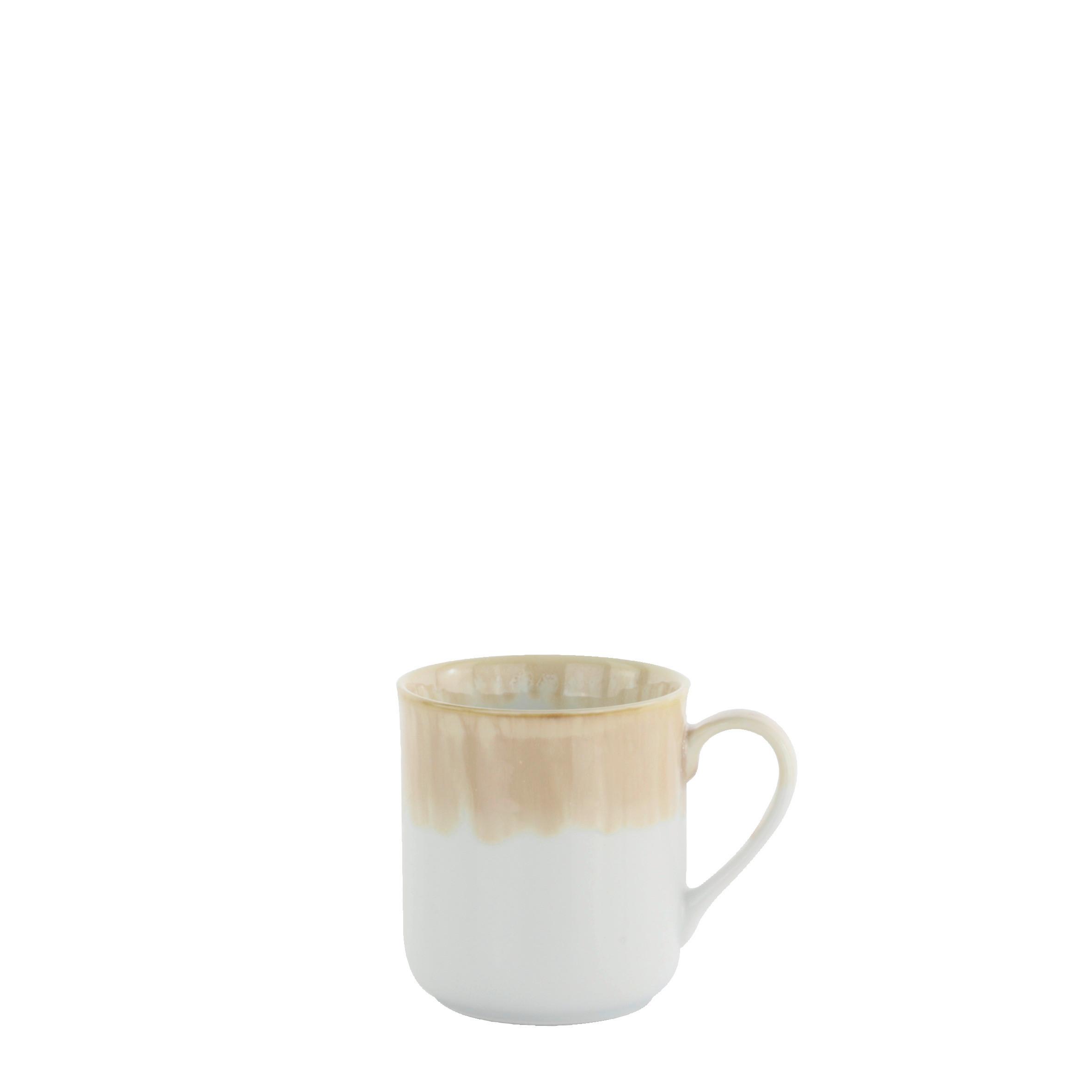 Hrnek na kávu SATURN - béžová, Moderní, keramika (340ml) - Mömax