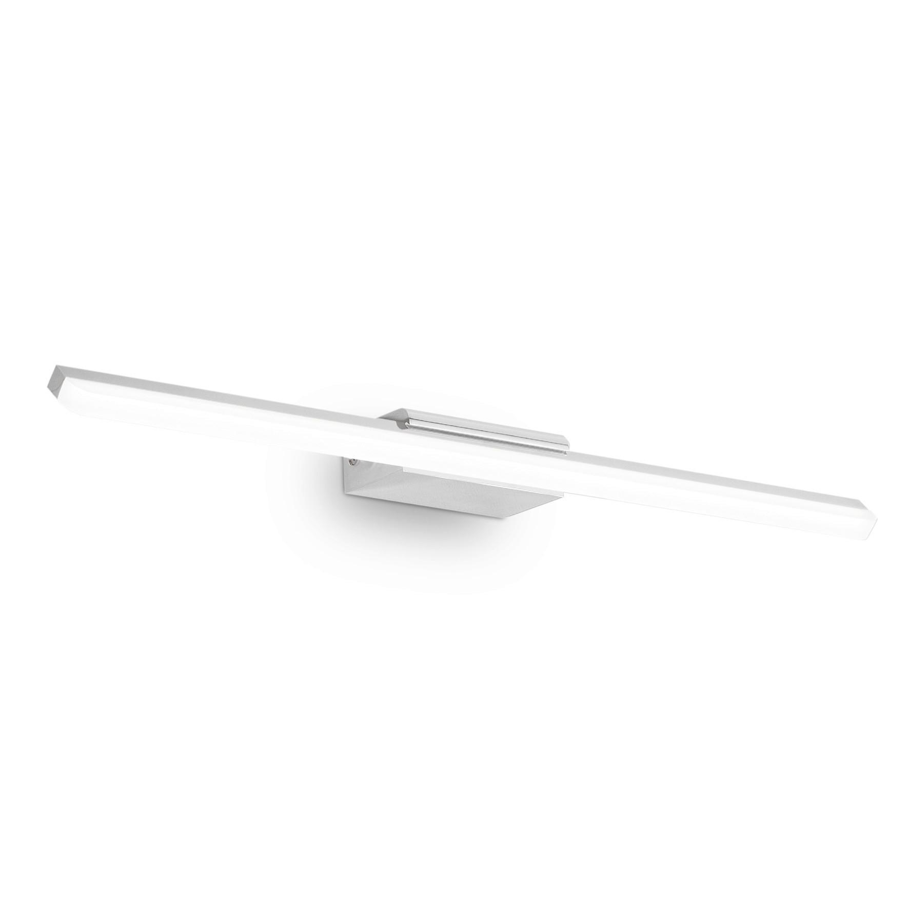 LED-Bilderleuchte Riflesso Chromfarben L: 62 cm - Chromfarben, Design, Kunststoff/Metall (62/4/9cm) - Ideal Lux