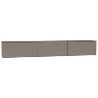 Tv-element Las Vegas Taupegrau B: 240 Cm - Taupe, MODERN, Holzwerkstoff (240/36/37cm) - Vertico