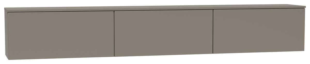 Tv-element Las Vegas Taupegrau B: 240 Cm - Taupe, MODERN, Holzwerkstoff (240/36/37cm) - Vertico