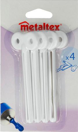 Tubusprés 4db - műanyag (9.5/16/3.1cm) - Metaltex