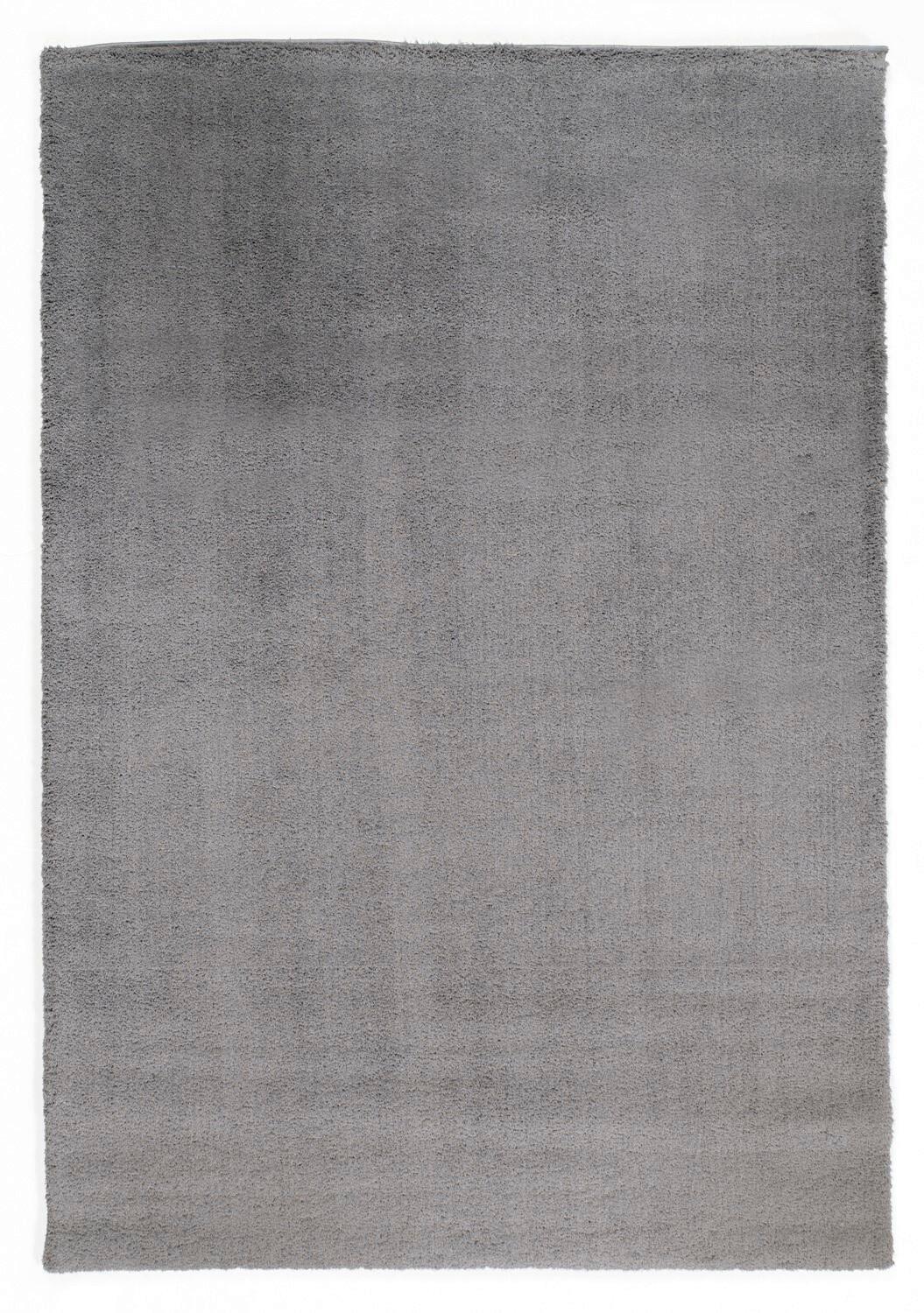 Webteppich Grau Sunshine 80x150 cm - Grau, Basics, Textil (80/150cm) - Novel