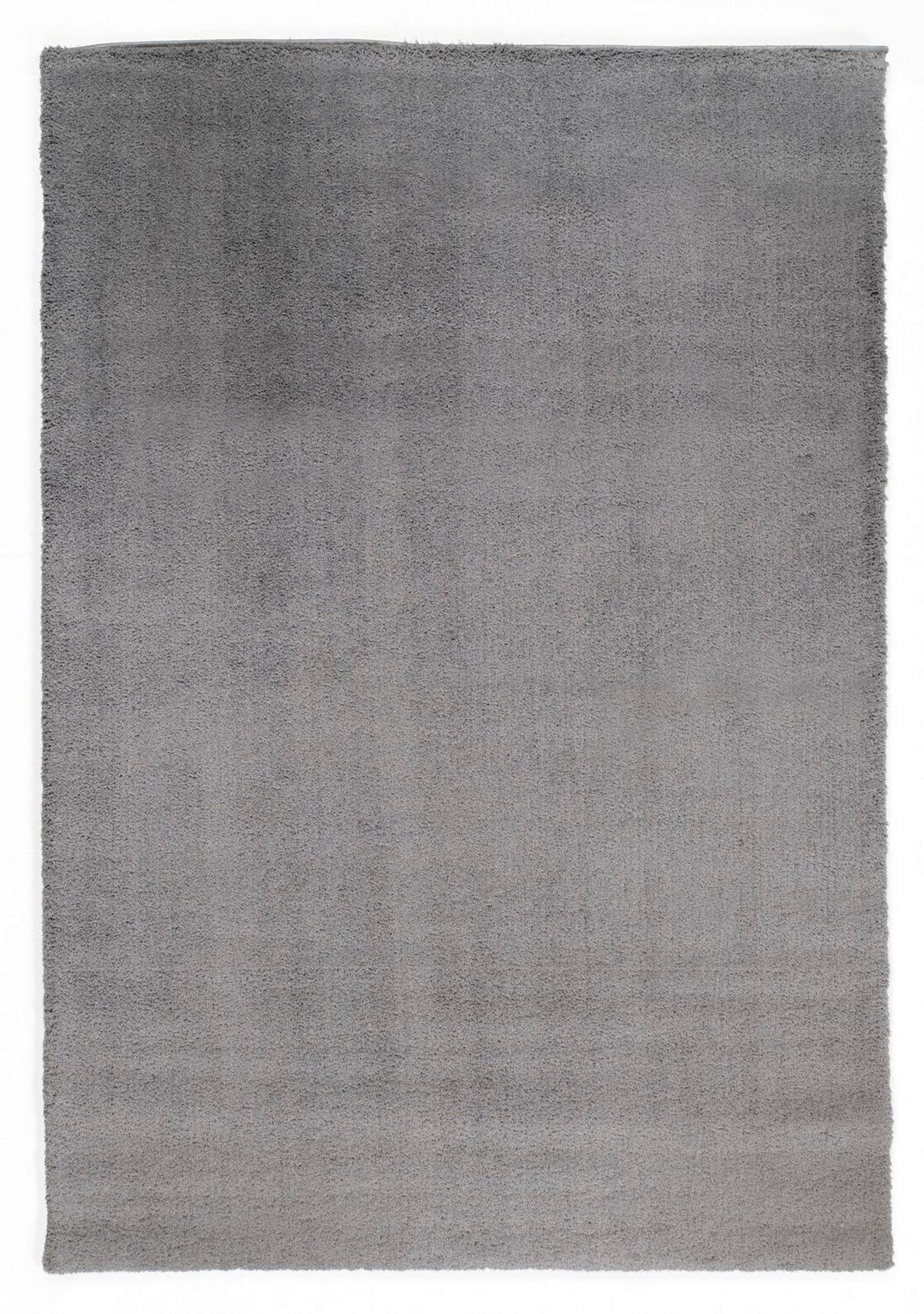 Webteppich Grau Sunshine 80x150 cm - Grau, Basics, Textil (80/150cm) - Novel