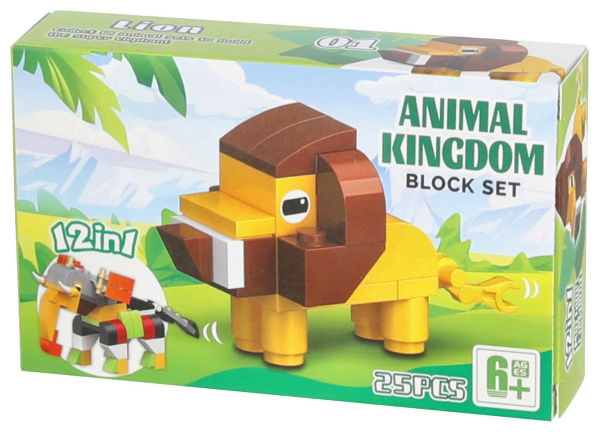 Bausteine Zootiere - Blau/Dunkelgrau, Basics, Kunststoff (12,5/7/3cm)