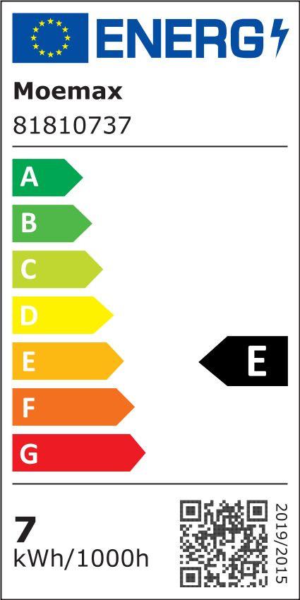 LED žárovka 10582-3 max. 6,5 Watt - čiré, sklo (6/10,6cm) - Mömax
