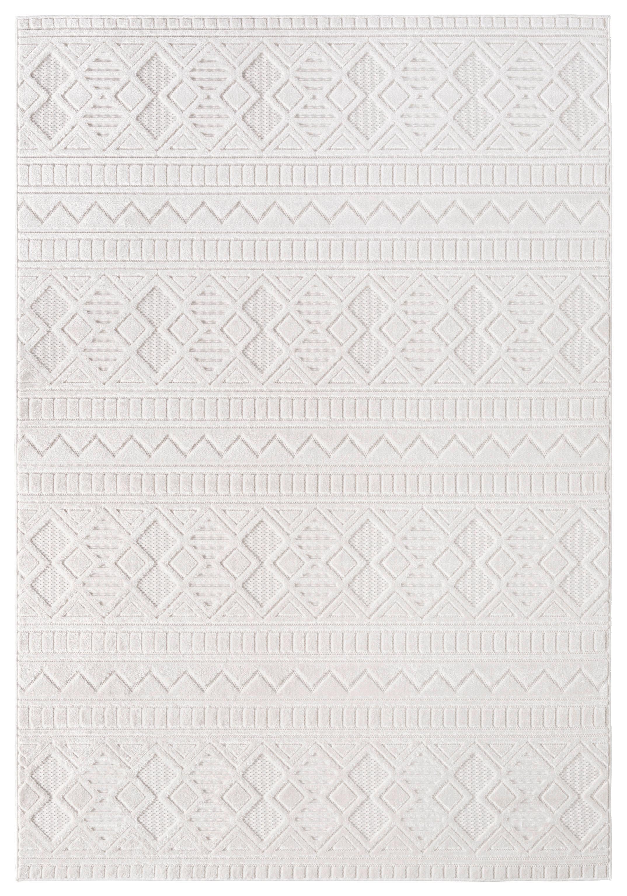 Webteppich, 160x230 Cm Sora - Creme, ROMANTIK / LANDHAUS, Textil (160/230cm) - James Wood