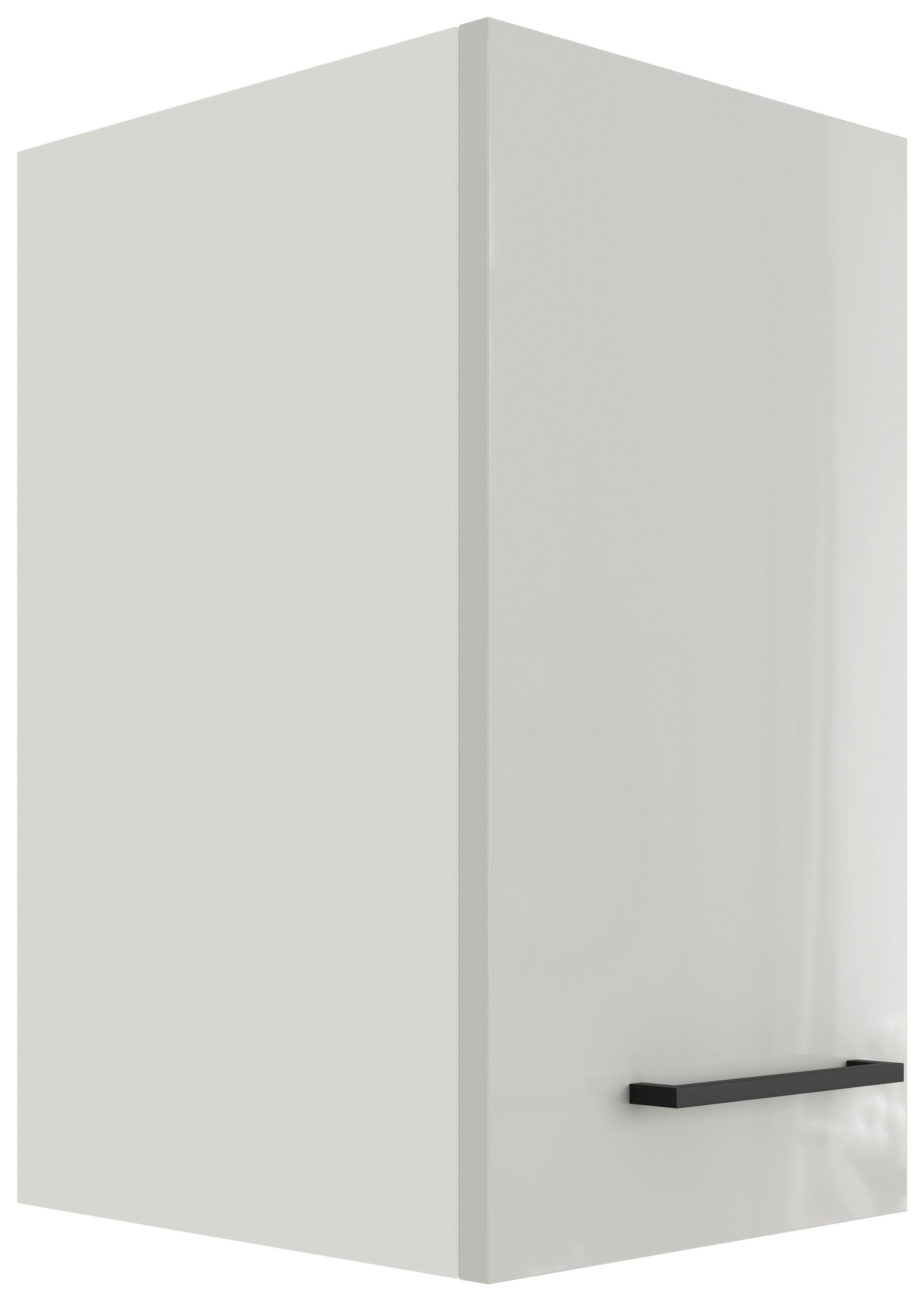 Kuchyňská horní skříňka LEVI LEVI - šedá/černá, Moderní, kov/kompozitní dřevo (30/54/32cm) - FlexWell