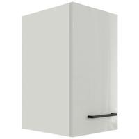 Horná kuchynská skrinka LEVI LEVI - čierna/sivá, Modern, kov/kompozitné drevo (30/54/32cm) - FlexWell