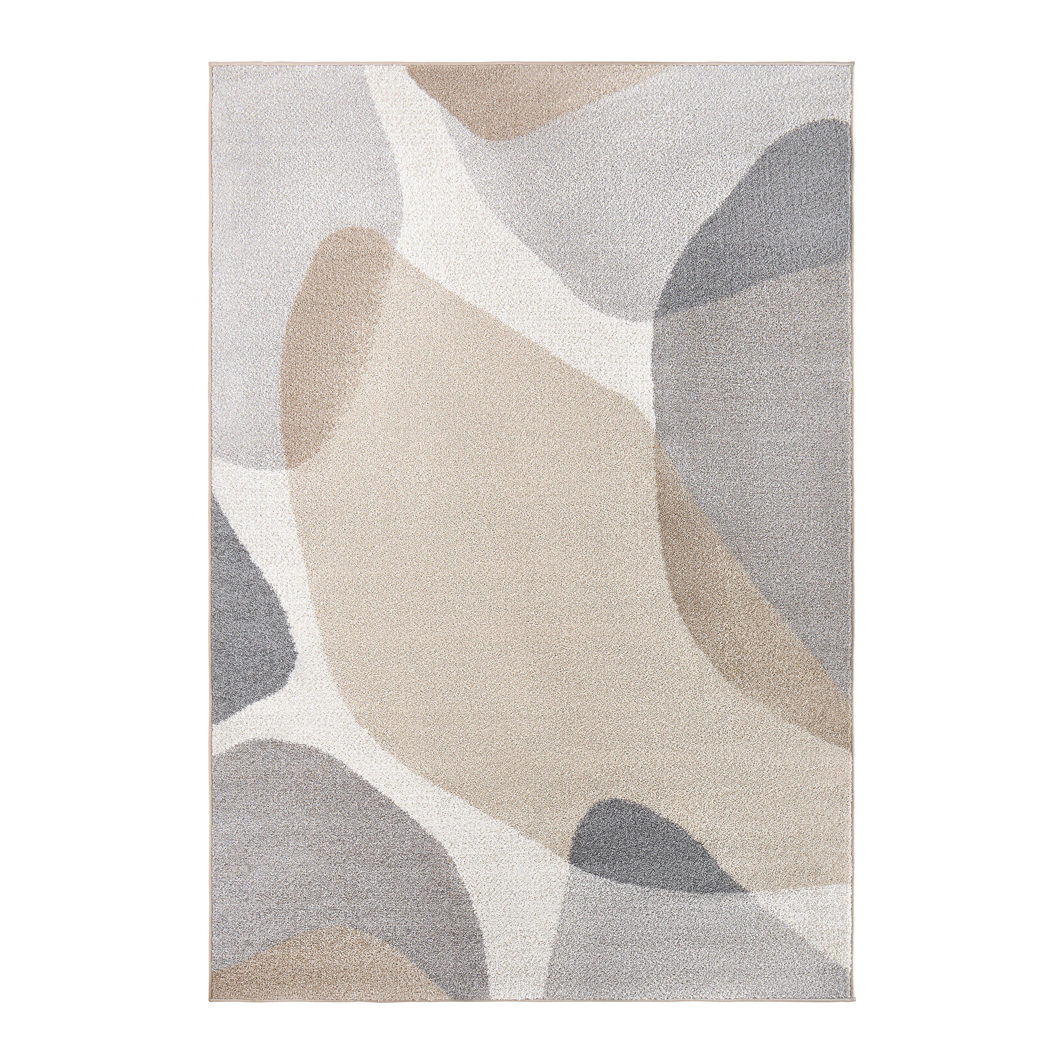 TKANÝ KOBEREC STONE-FLOW - vícebarevná/béžová, Konvenční, textil (80/150cm) - Mömax