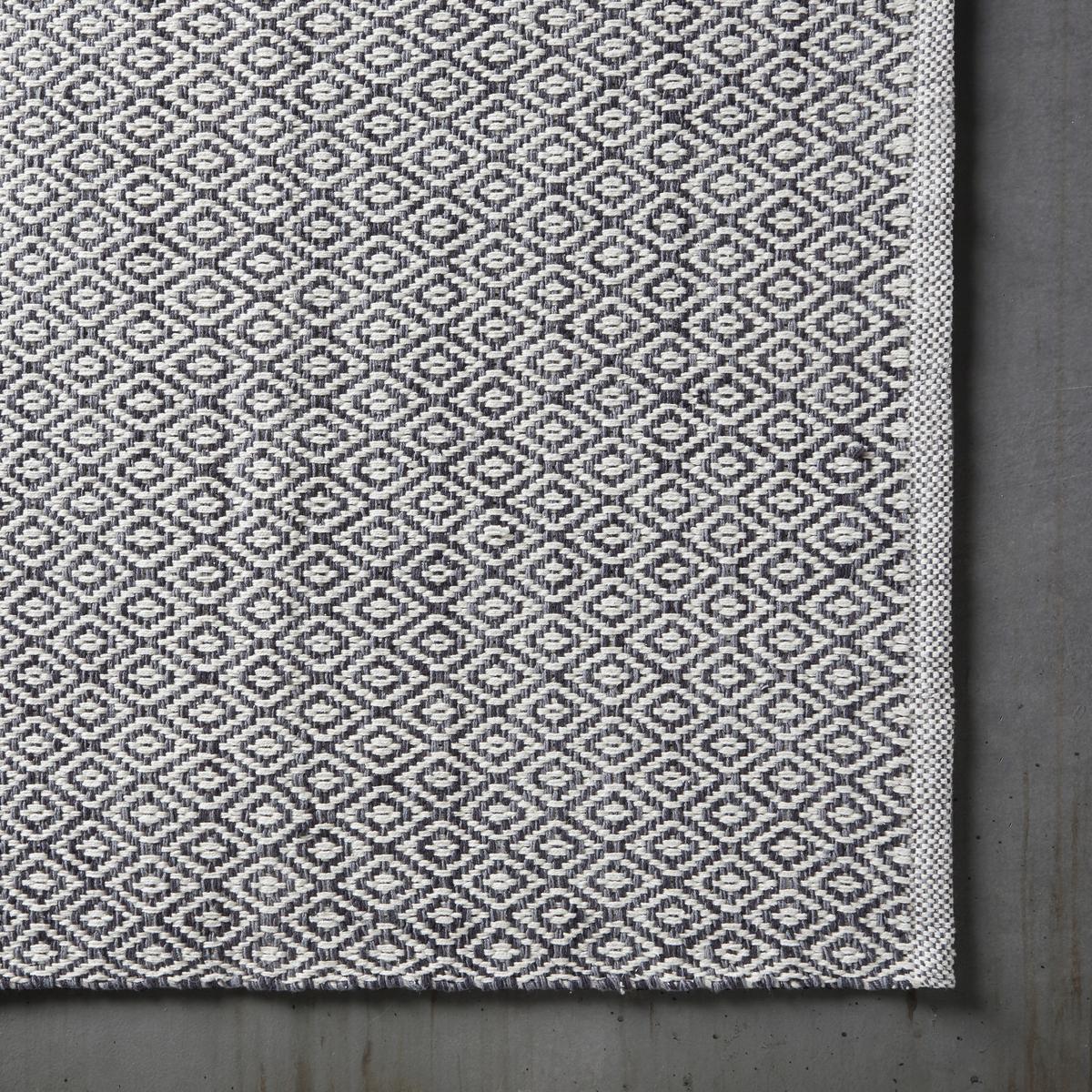 RUČNE TKANÝ KOBEREC Carola 2, 80/150, sivá - sivá, Basics, textil (80/150cm) - Modern Living