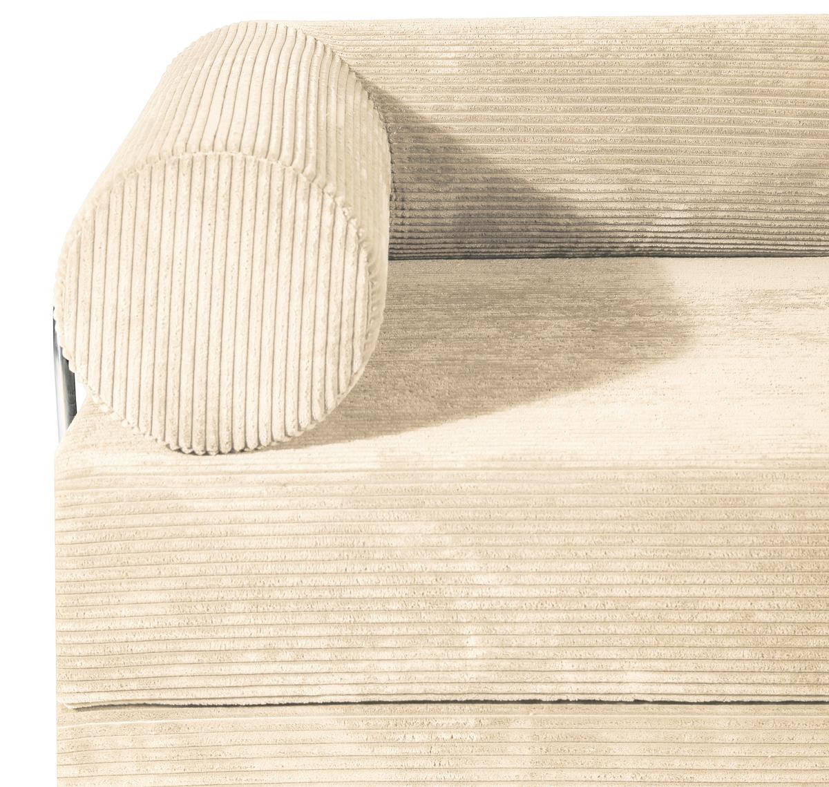 Sessel Elysium Beige B: 180 cm - Beige, Design, Textil (180/70/100cm) - P & B