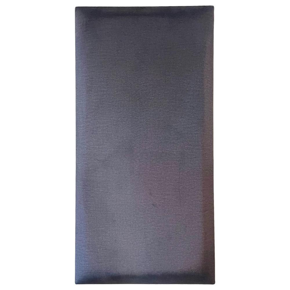 čalúnený panel 2ks, 60x30cm obdĺžnik, antracitová