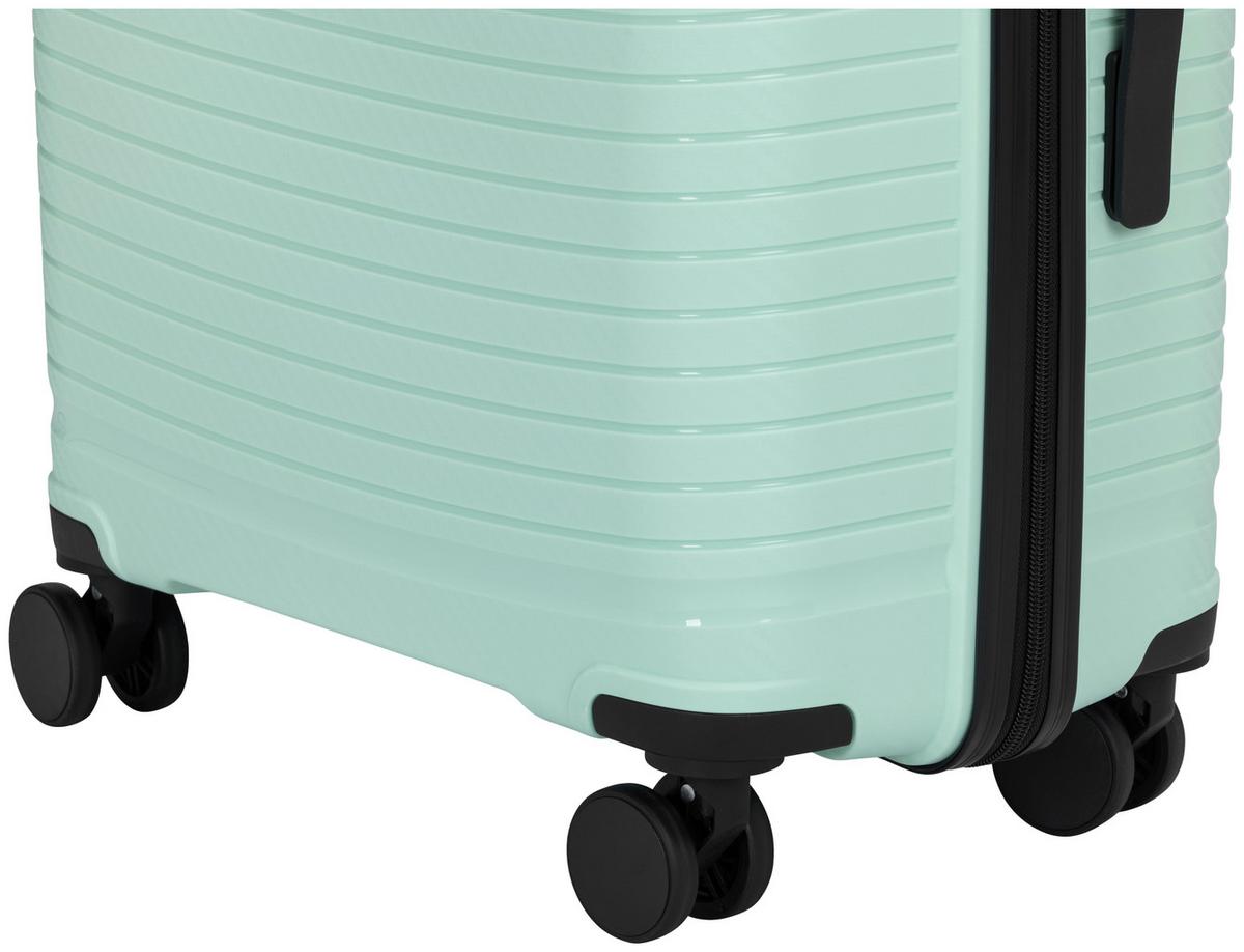Reisekofferset Lenja - Mintgrün, KONVENTIONELL, Kunststoff/Textil - Luca Bessoni