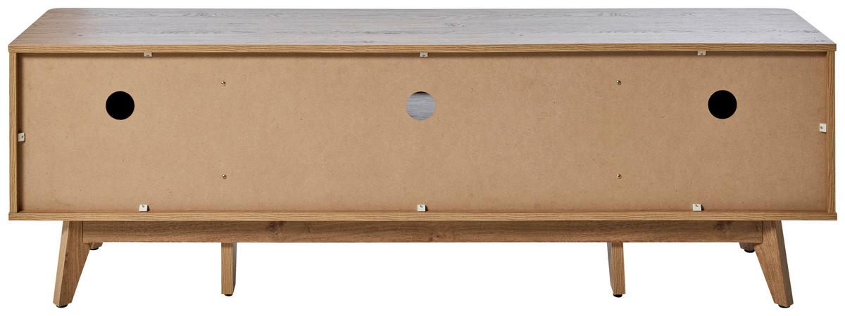 Lowboard Wave TV 170 B: 169,5 cm Eichefarben - Eichefarben, MODERN, Holzwerkstoff (169,50/54,5/40cm) - Livetastic