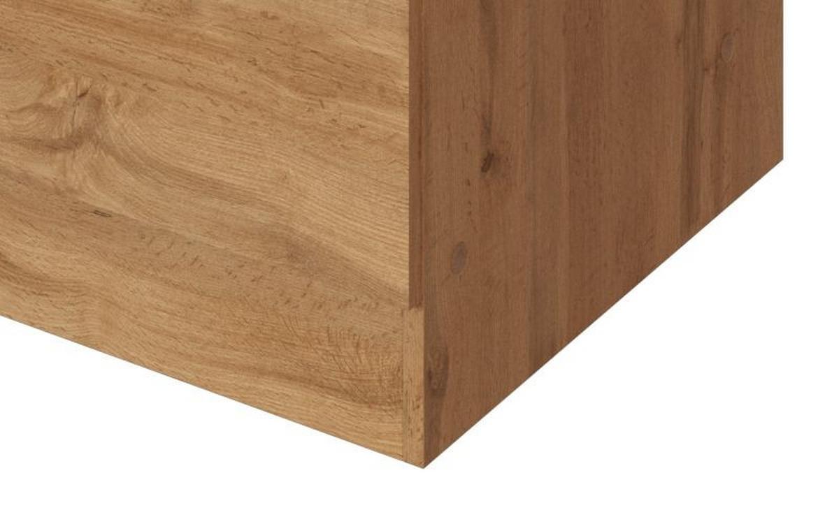 Küchenunterschrank B: 50 Cm Eiche Dekor/anthrazit - Anthrazit/Eiche Wotan, MODERN, Holzwerkstoff (50/85/60cm) - Held