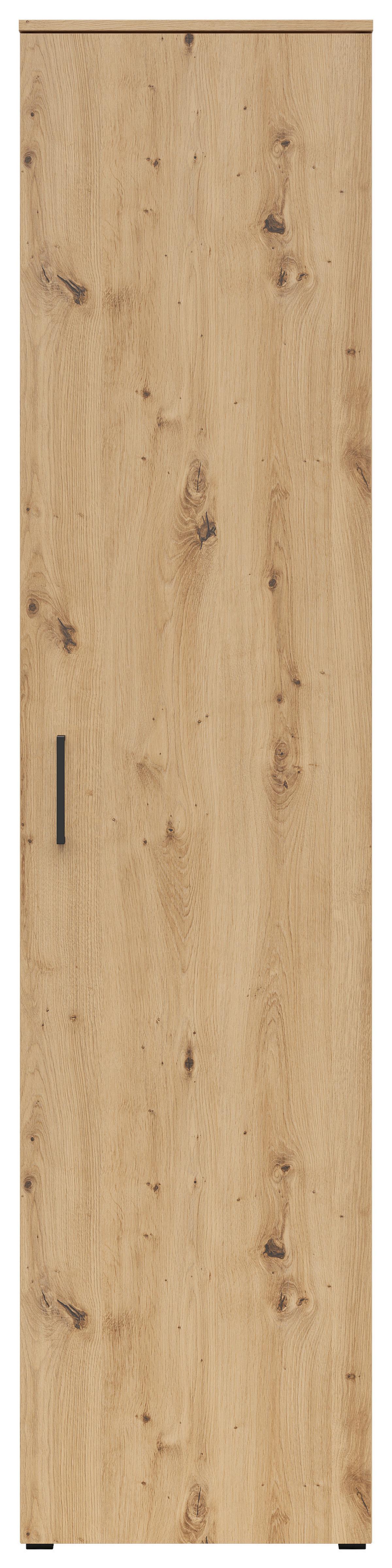 Szekrény Cabinet - Artisan tölgy, Modern, faalapú anyag (45/195/40cm)