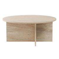 COUCHTISCH Soleil Creme L: 90cm - Creme, Design, Holzwerkstoff (90/90/40cm) - MID.YOU