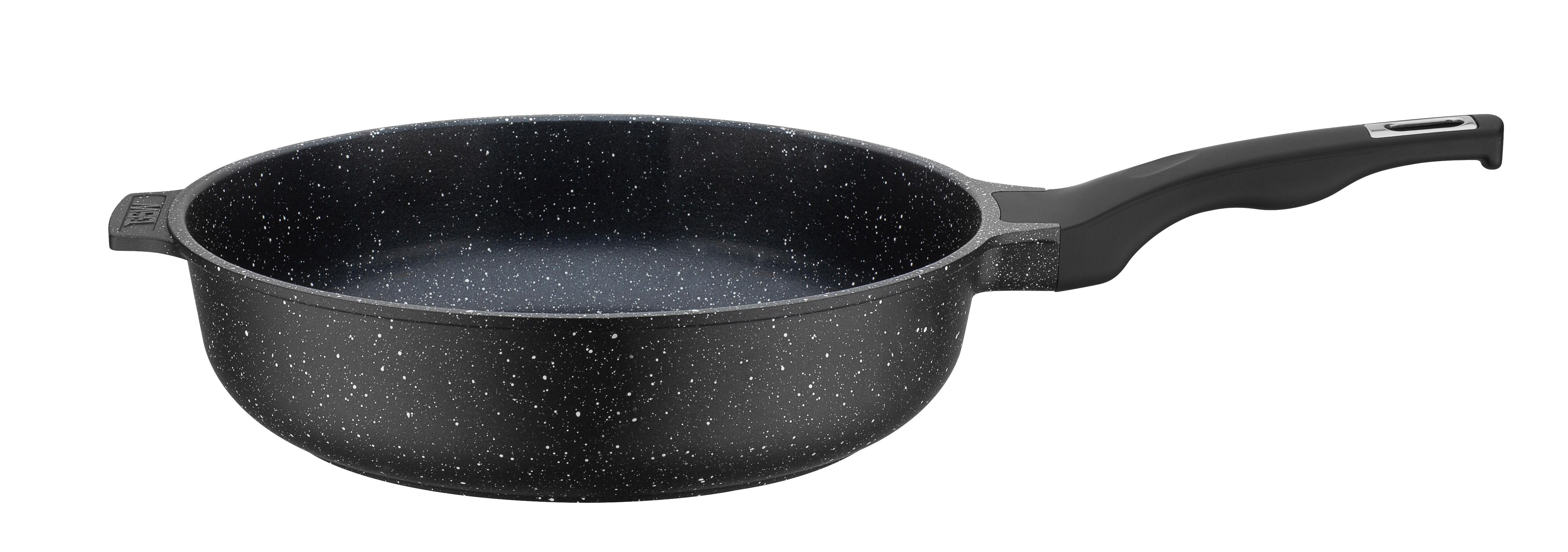 Pfanne Titanium Granitadvanced Aluminiumguss, Schwarz - Schwarz, Basics, Metall (28cm) - GSW