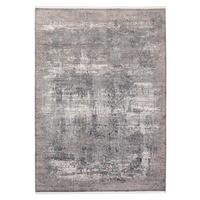 Webteppich Grau/Dunkelgrau Naturfaser Apollo 160x230 cm - Dunkelgrau/Hellgrau, Design, Textil (160/230cm) - Musterring