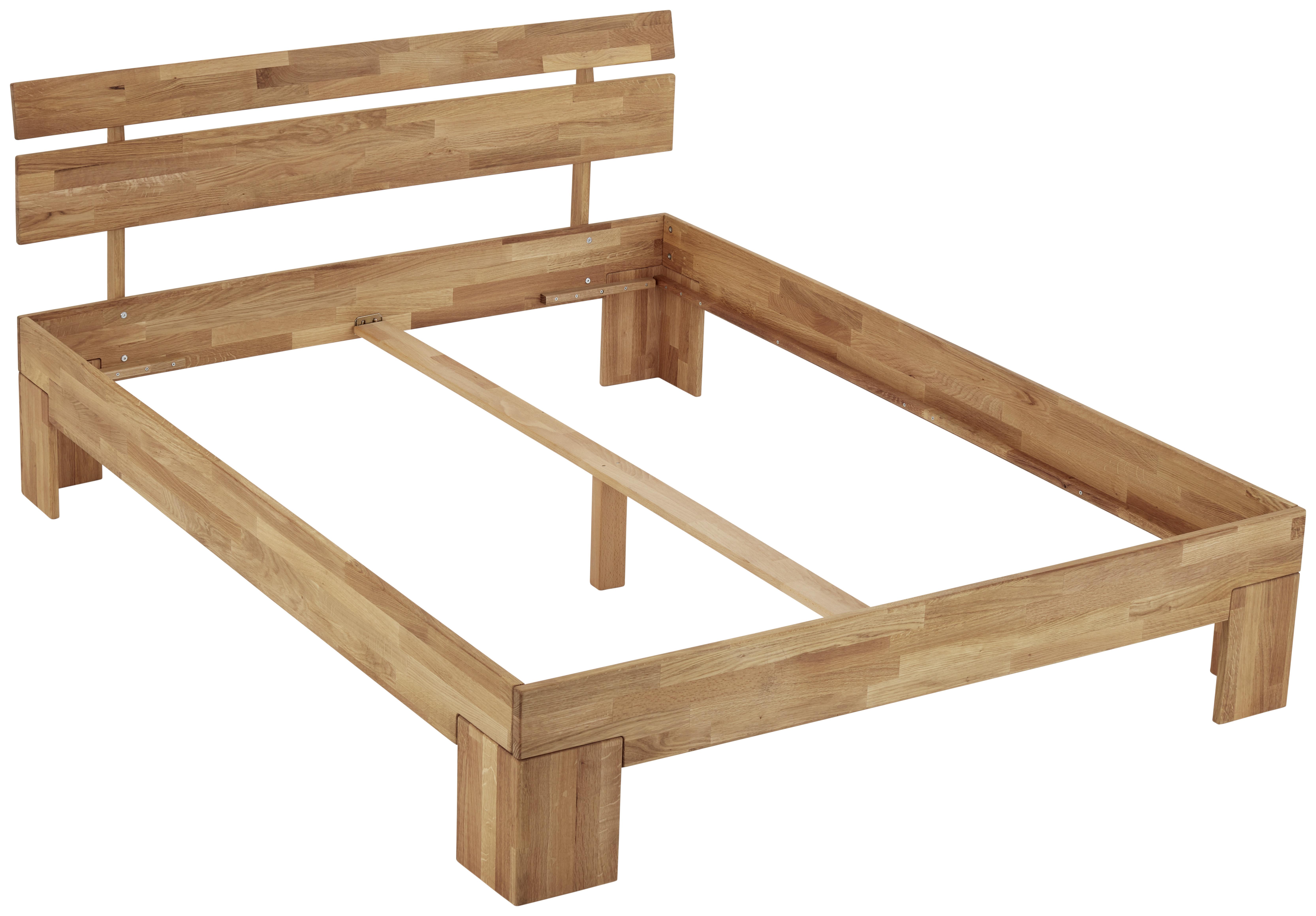 Edles Futonbett aus Eiche in Naturfarben kaufen