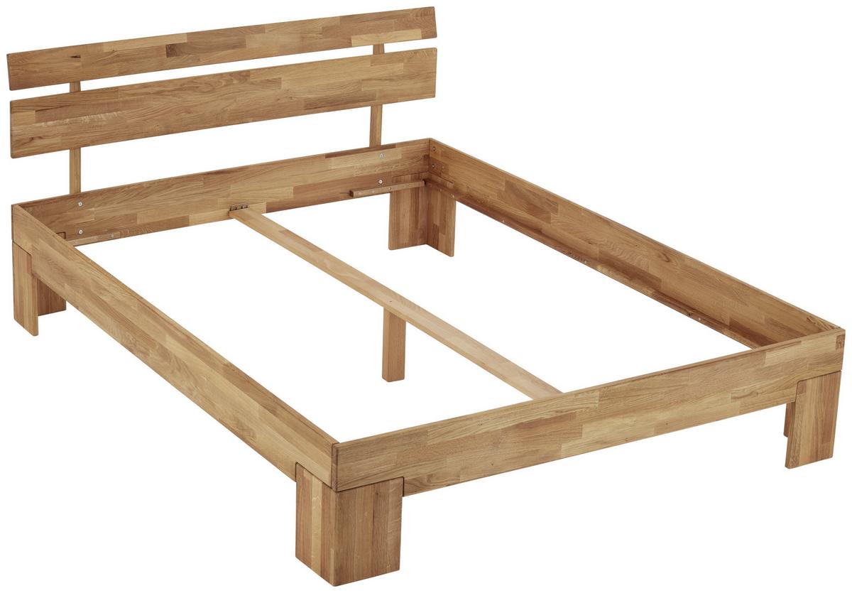 Futonágy Malu 180/200cm - tölgyfa színű, Natur, fa (180/200cm)