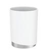 POHÁR NA ZUBNÉ KEFKY CHRIS - biela, Modern, kov/plast (8/11cm) - Premium Living