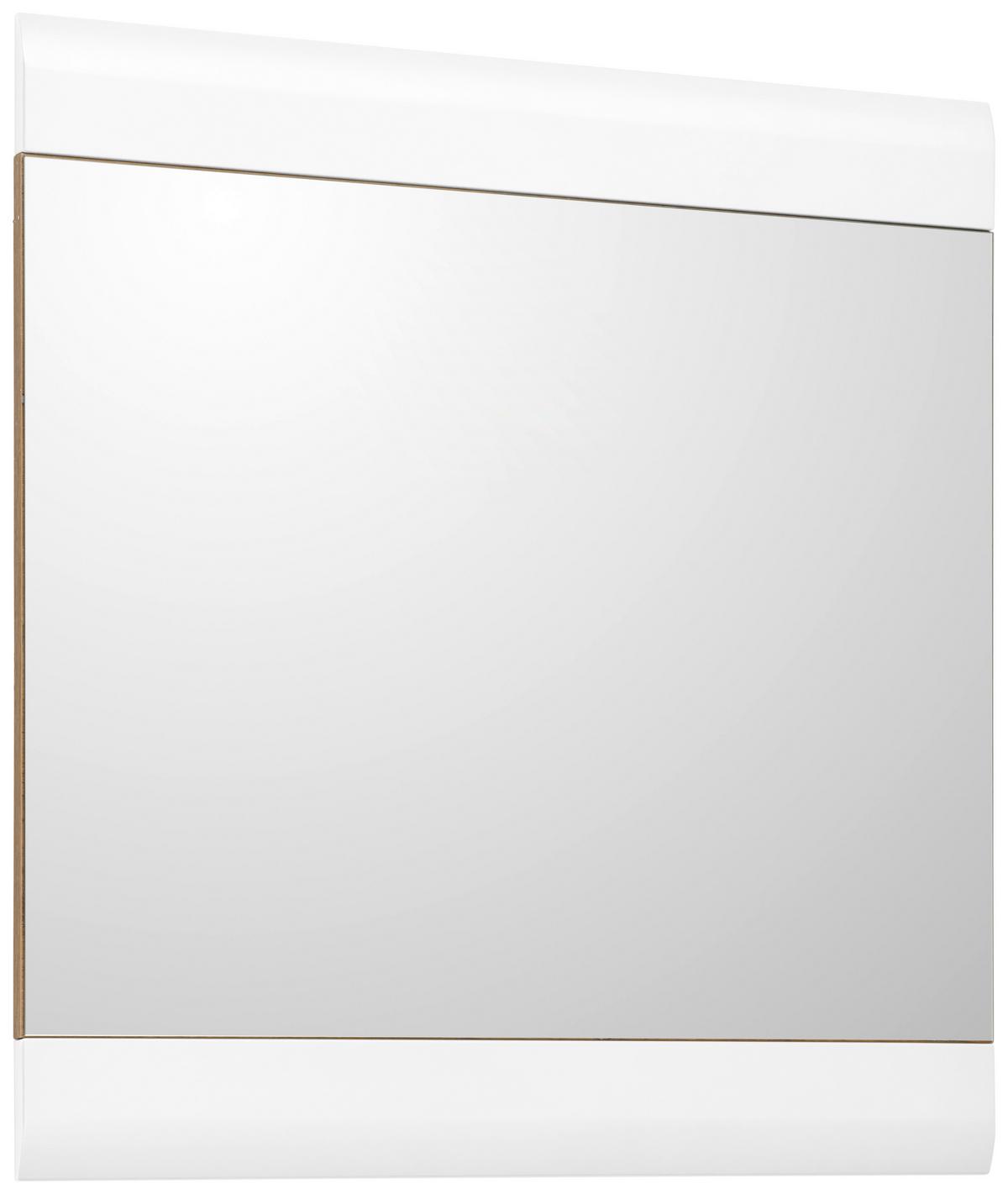 Zrkadlo AURIS - biela, Modern (85/90/2cm) - Luca Bessoni
