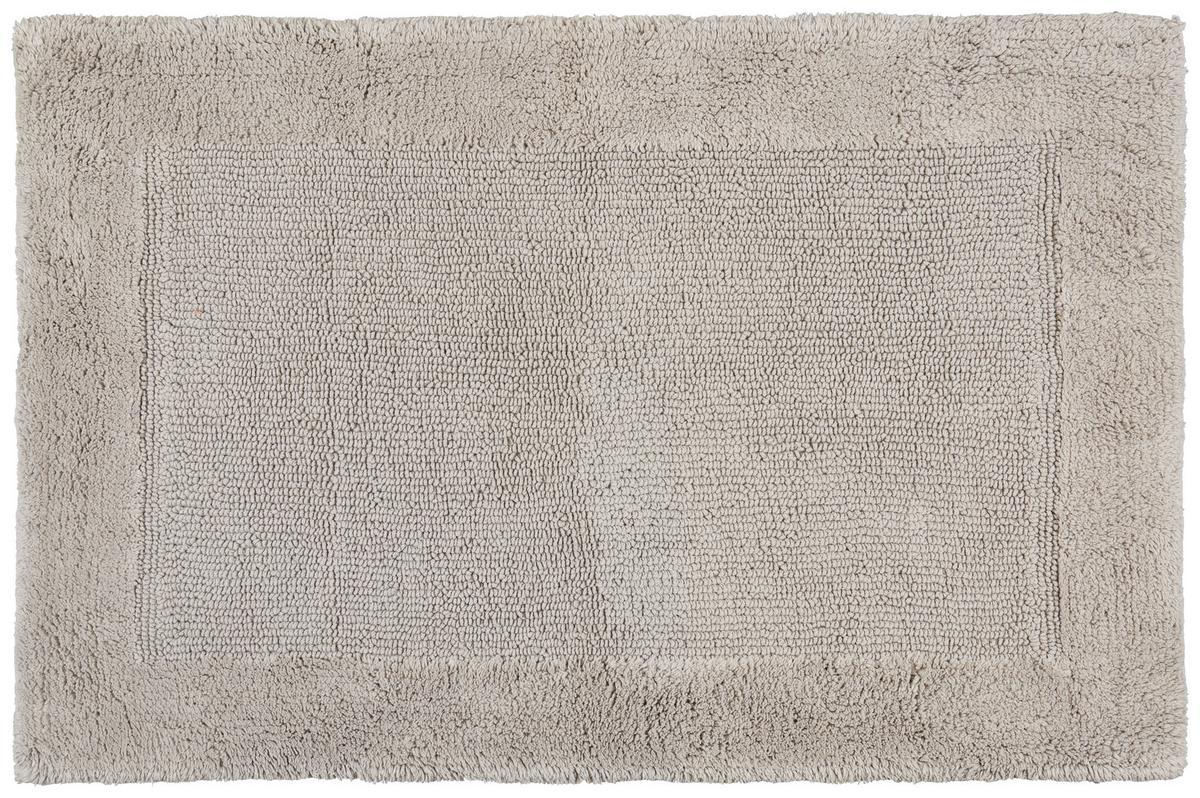 KOUPELNOVÁ PŘEDLOŽKA Karen, 60/100cm, hnědošedá - šedohnědá, Konvenční, textil (60/100cm) - Premium Living