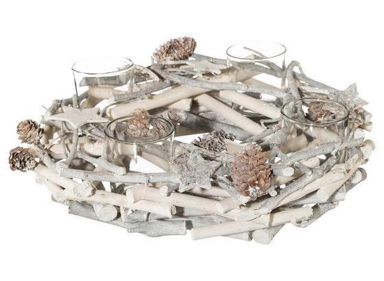 Kranz Ø 30 cm - Naturfarben, MODERN, Holz (30cm) Kranz Ø 30 cm - Naturfarben, MODERN, Holz (30cm)