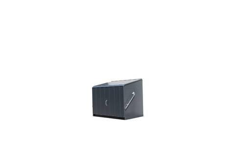 Geräteschrank Stowaway Aufbewahrungsbox - Anthrazit, Basics, Metall (89/113/138cm)