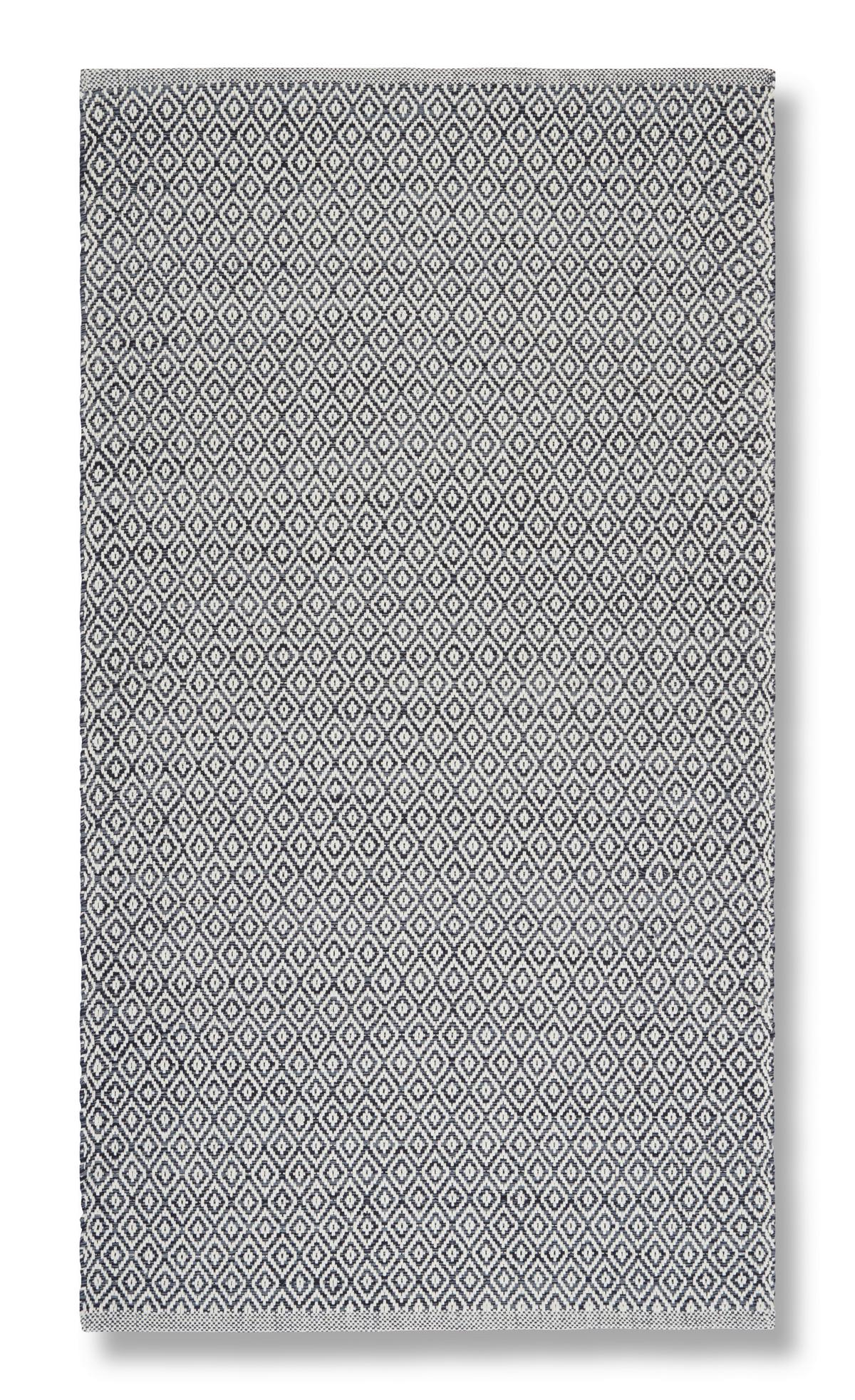RUČNE TKANÝ KOBEREC Carola 2, 80/150, sivá - sivá, Basics, textil (80/150cm) - Modern Living