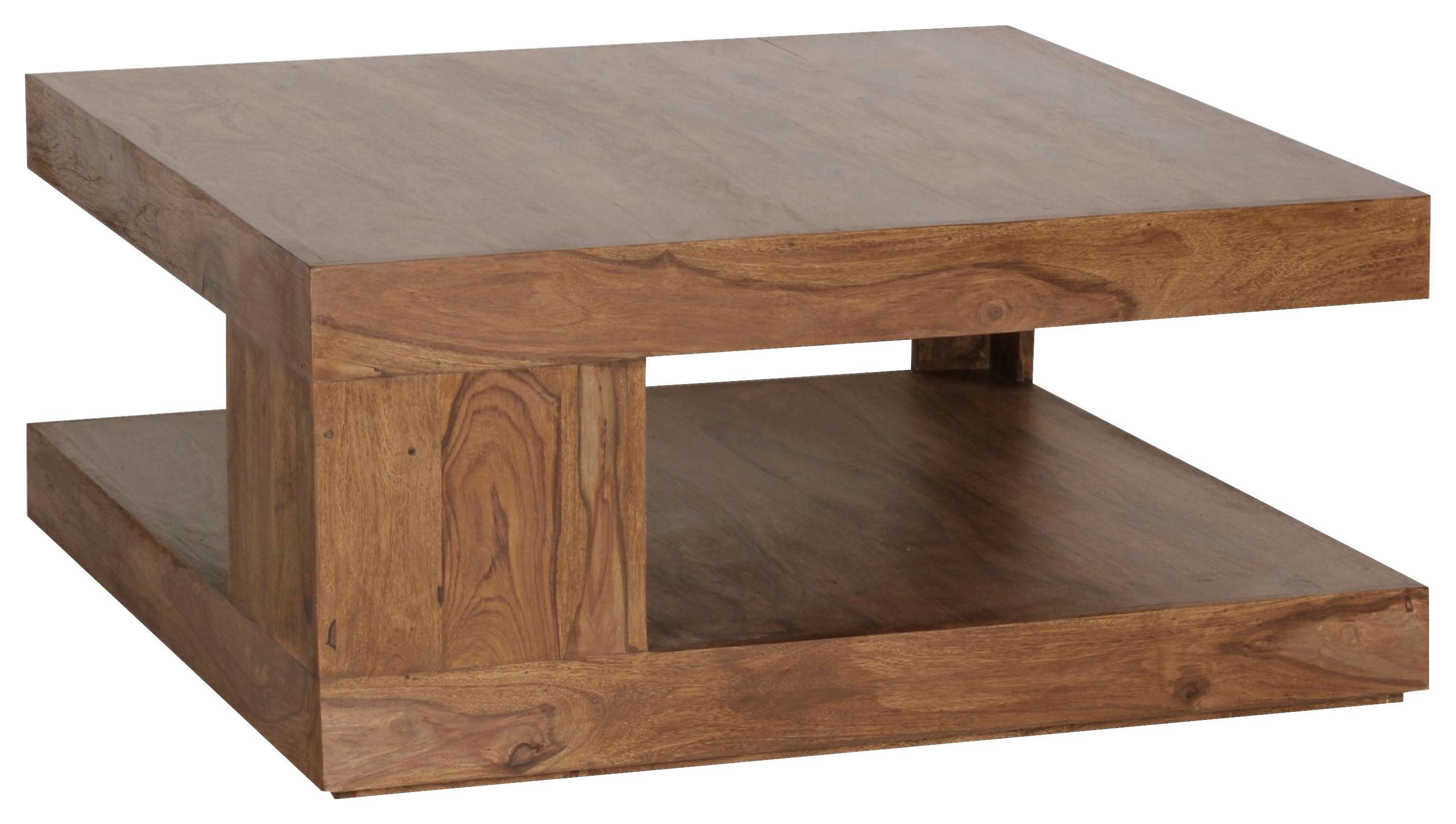 Couchtisch Wl6.227 - Sheeshamfarben, Design, Holz (90/90/40cm) - MID.YOU