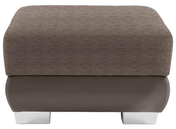 Hocker Miami - Hellbraun/Schlammfarben, MODERN, Holz/Textil (68/42/53cm) Hocker Miami - Hellbraun/Schlammfarben, MODERN, Holz/Textil (68/42/53cm)