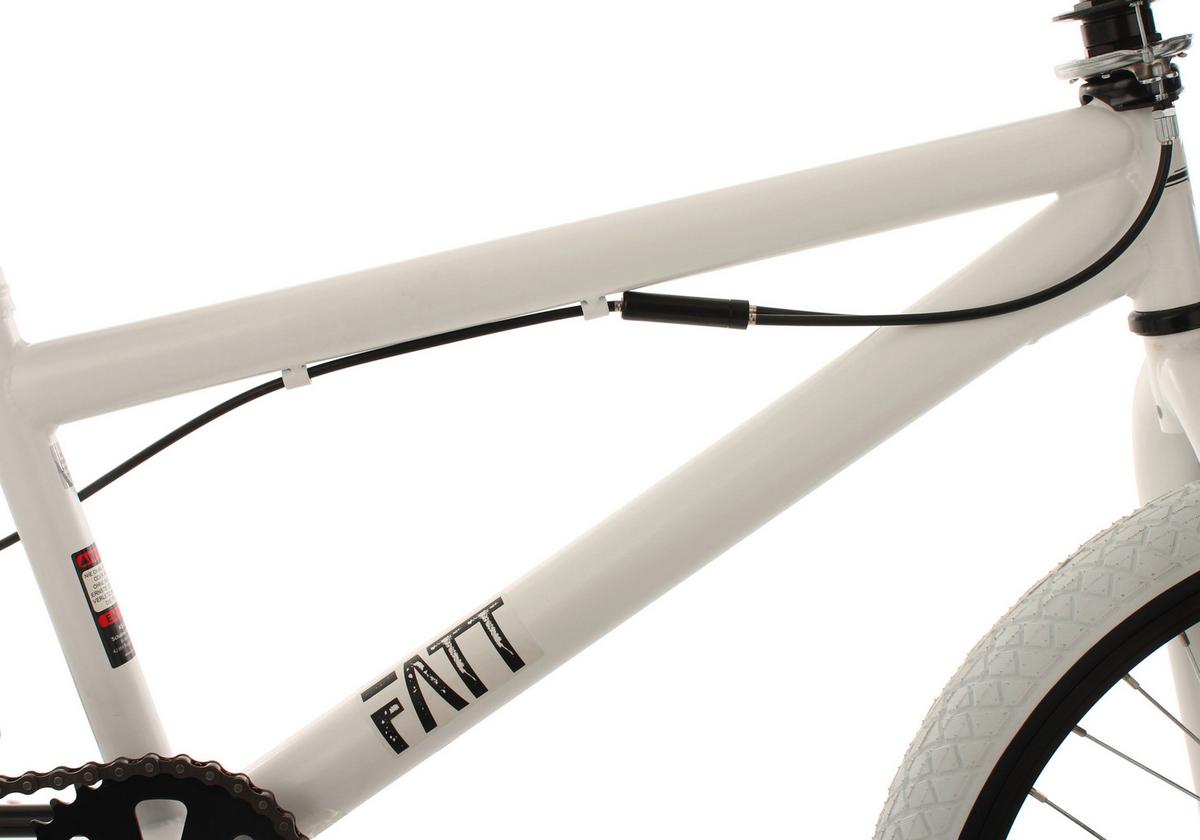 Bmx Freestyle Fatt Ks Cycling, Weiss, 20 Zoll - Weiß, Basics, Metall (25/120/60cm) - KS Cycling