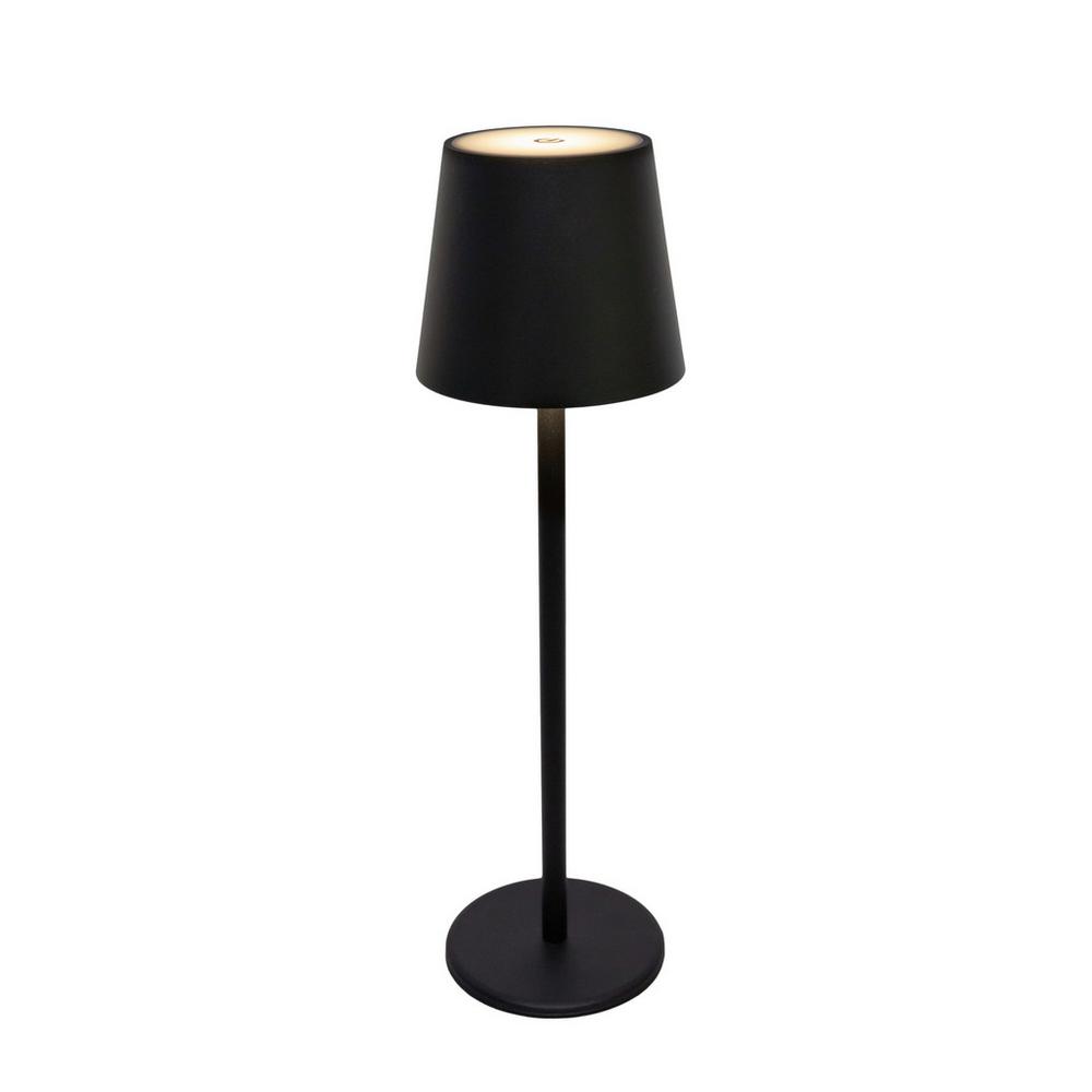 E-shop Stolná Lampa Noemi, P/v:11,5/36cm, Čierna