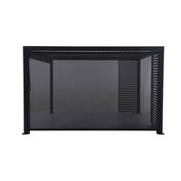 Kurbelrollo Für Pergola Origin Aluminium Bxh: Ca. 371x231,5cm - Anthrazit, Basics, Metall (371/231,5/9cm) - Gardenson