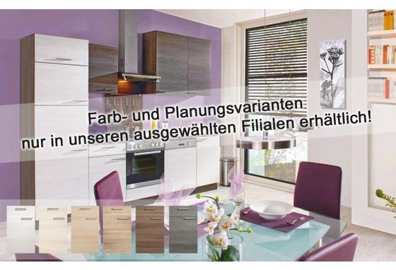Küchenzeile Plan 280 cm individuell planbar - Multicolor, MODERN, Holzwerkstoff Küchenzeile Plan 280 cm individuell planbar - Multicolor, MODERN, Holzwerkstoff