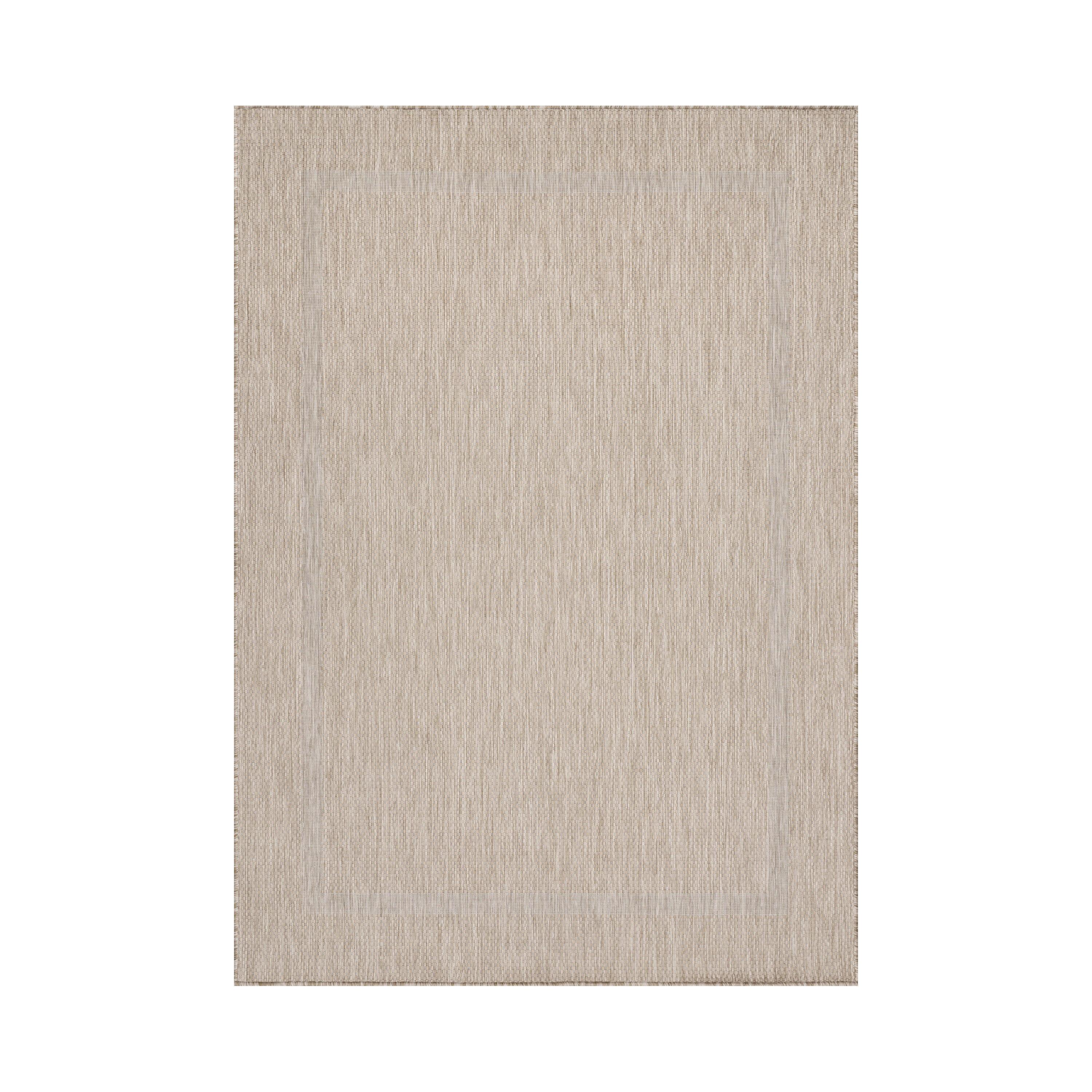 Flachwebeteppich Relax - Beige, Basics, Textil (240/340cm) - Novel