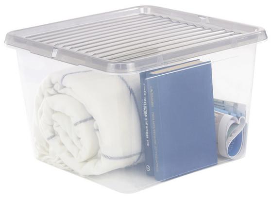 Box mit Deckel Beppo I - Transparent, KONVENTIONELL, Kunststoff (39/39/26.5cm) - Plast 1 Box mit Deckel Beppo I - Transparent, KONVENTIONELL, Kunststoff (39/39/26.5cm) - Plast 1