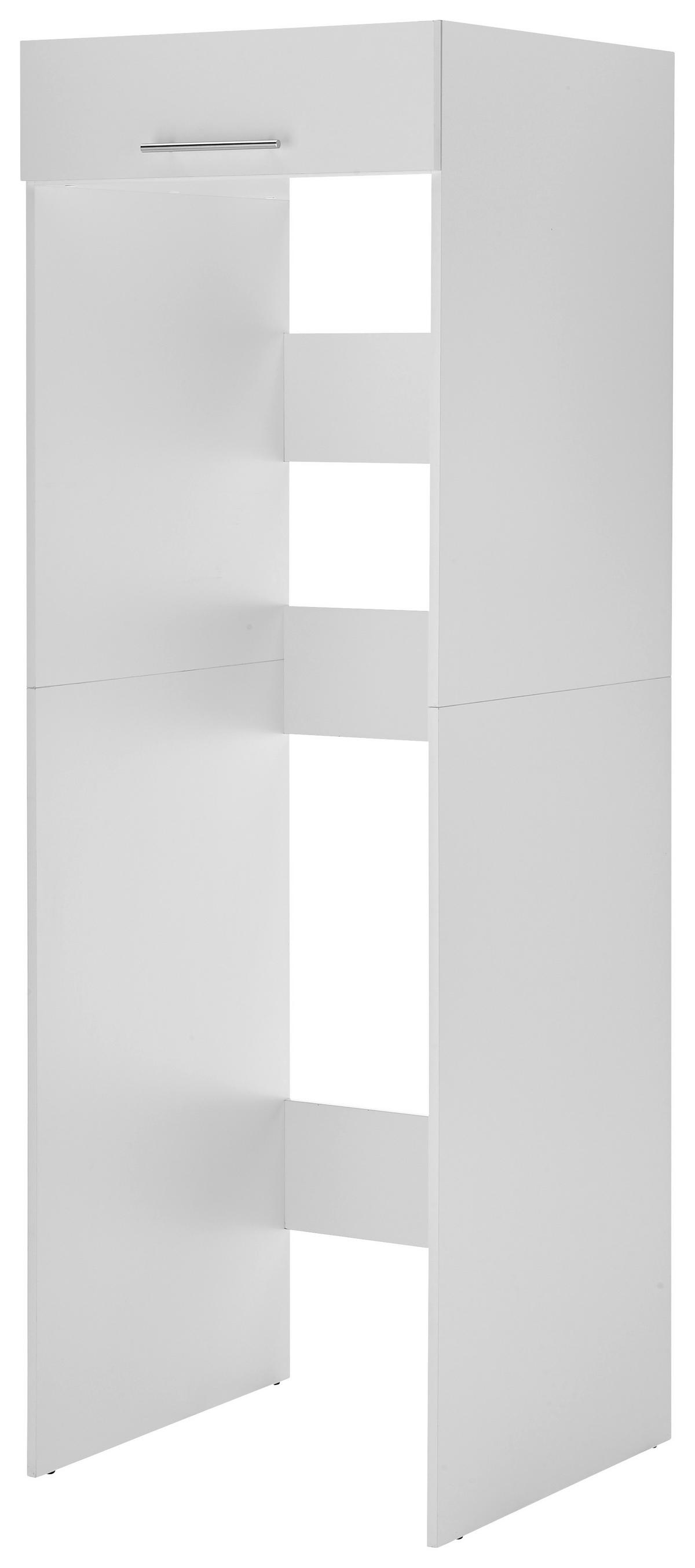 Waschmaschinenschrank Clara - Weiß, KONVENTIONELL, Holzwerkstoff (67,4/200/67,6cm) - Respekta